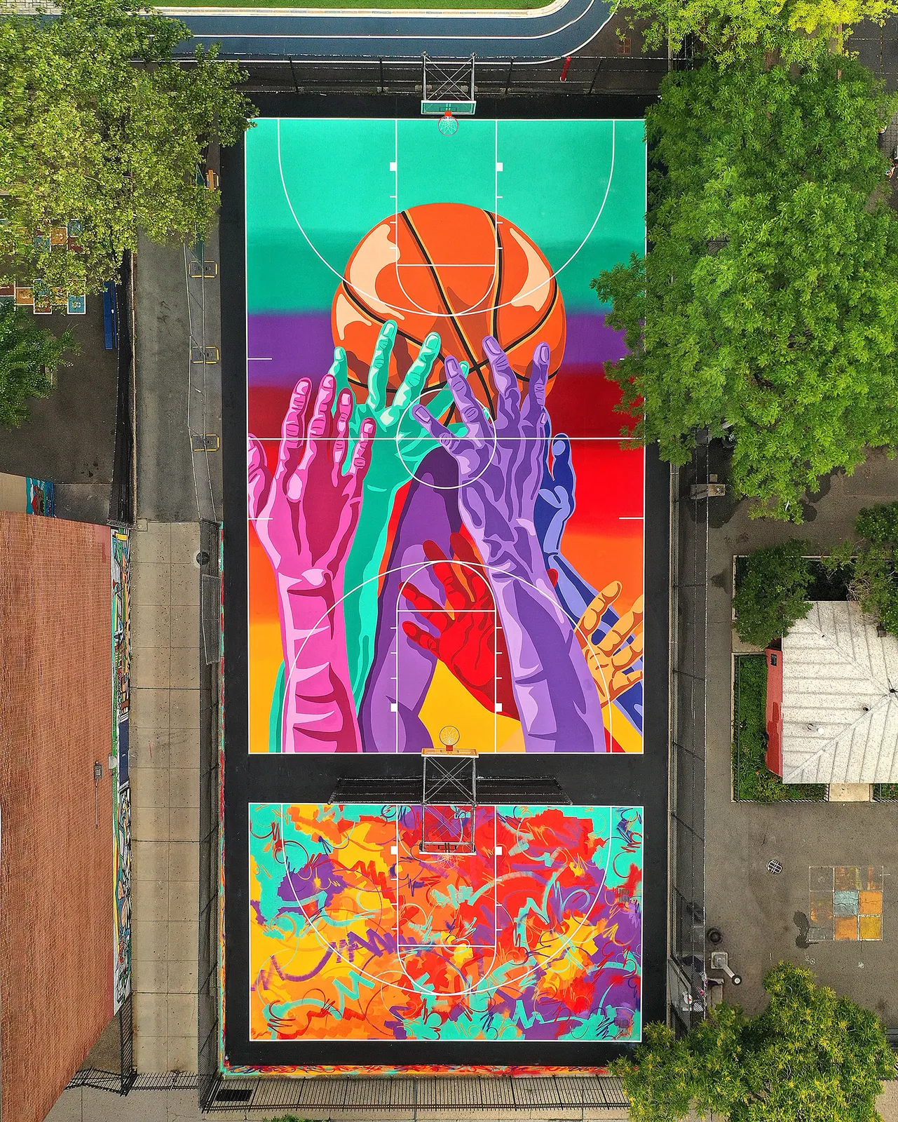 NBA EA Sports Basketball Court — featured image